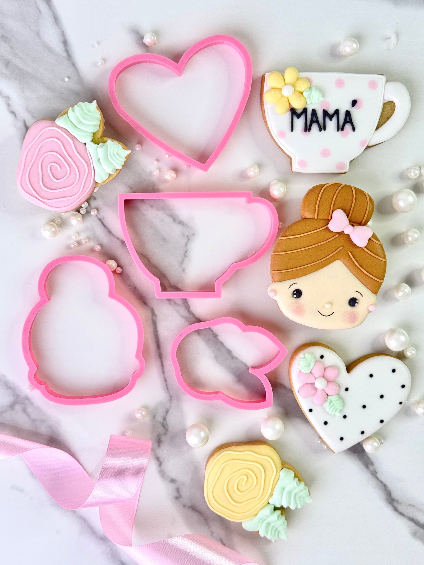 Set de Cortadores de Galletas Edición Día de la Madre