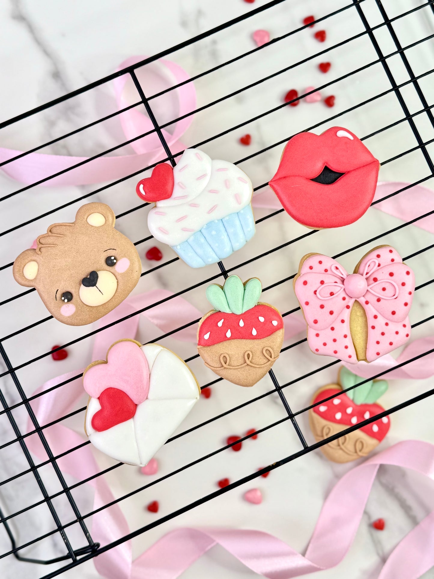 Curso de Galletas Decoradas Edición San Valentín