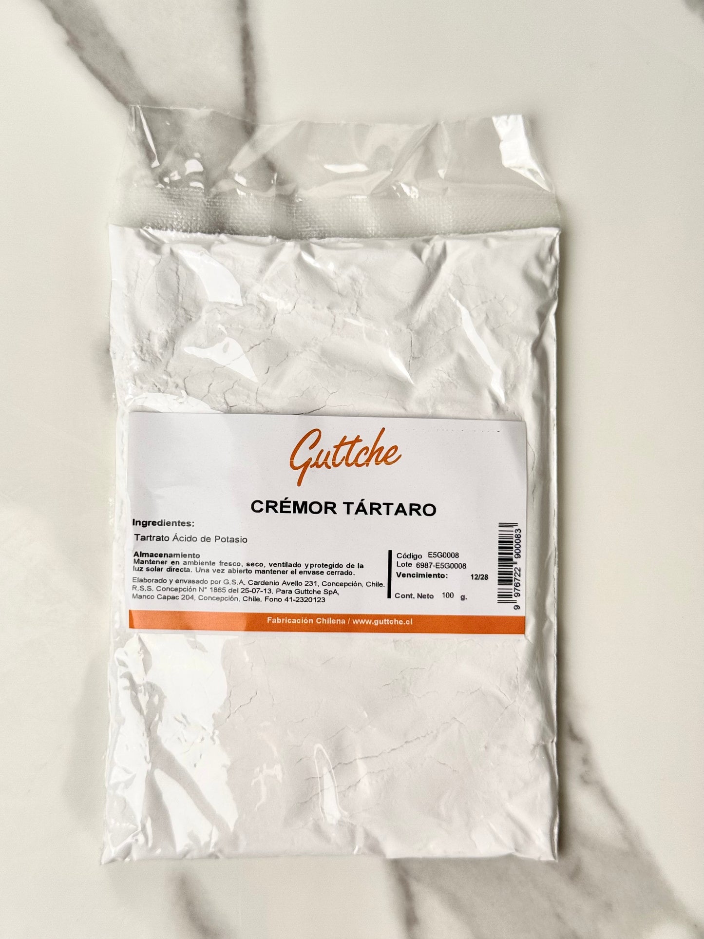 Cremor Tartaro 100g
