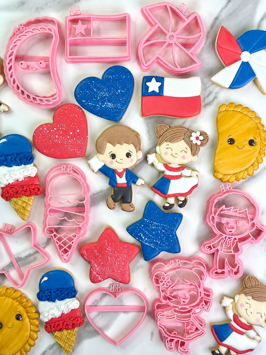 Cortadores de Galletas Edición Fechas Patrias Chile
