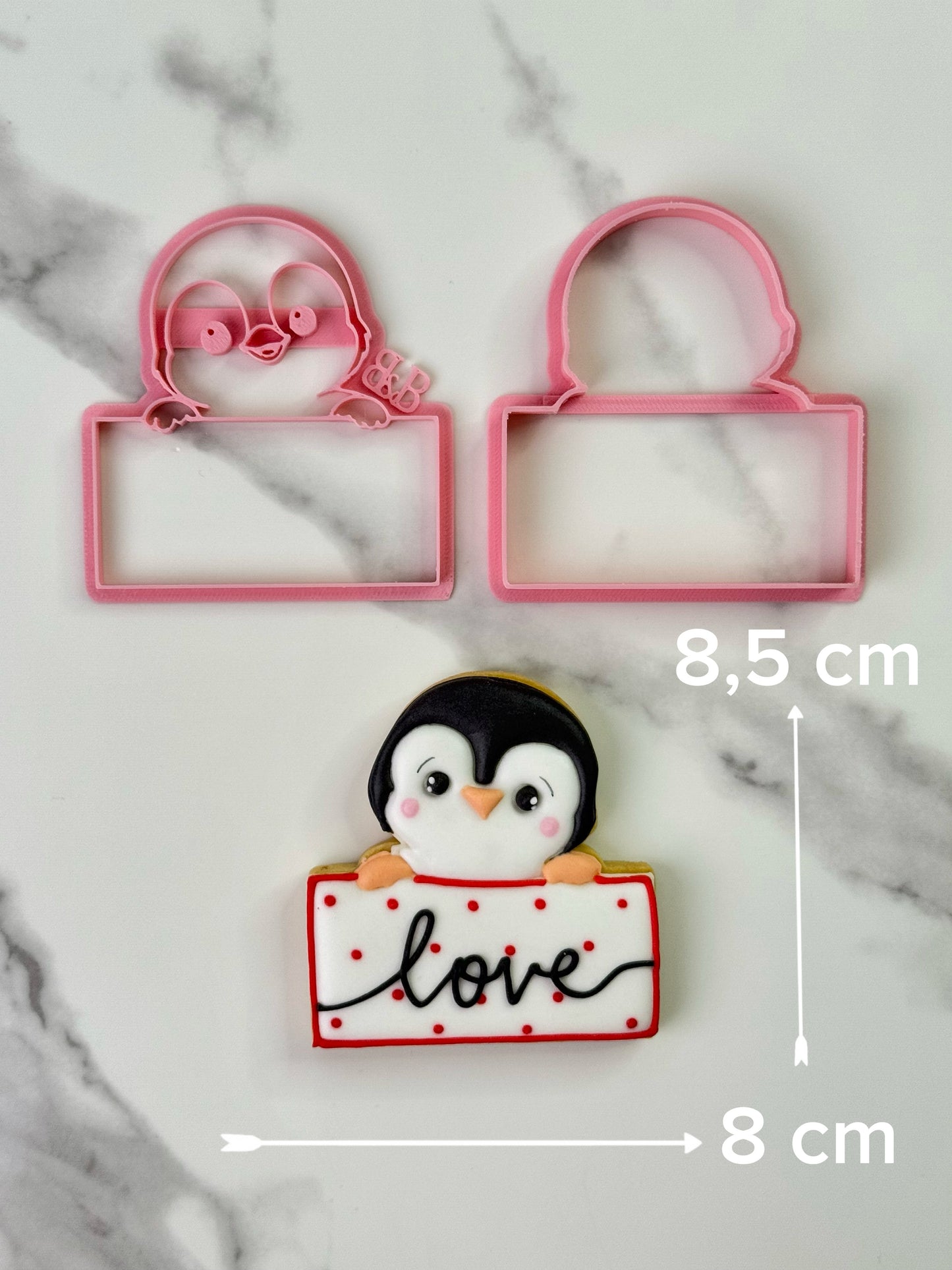 Set de Cortadores de Galletas San Valentín