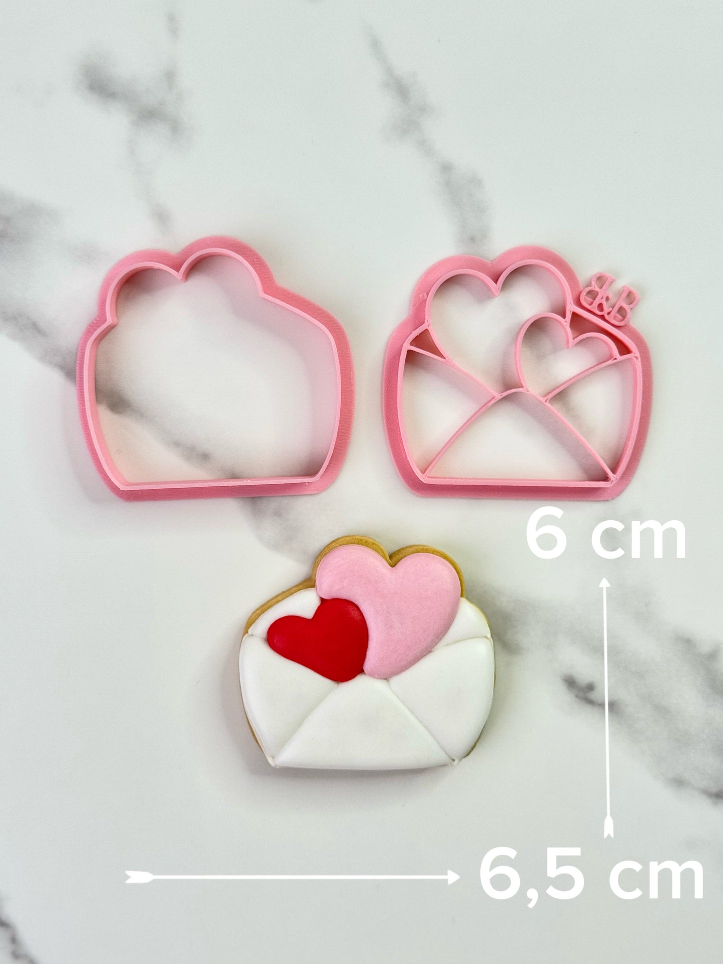 Set de Cortadores de Galletas Edición San Valentín Mini