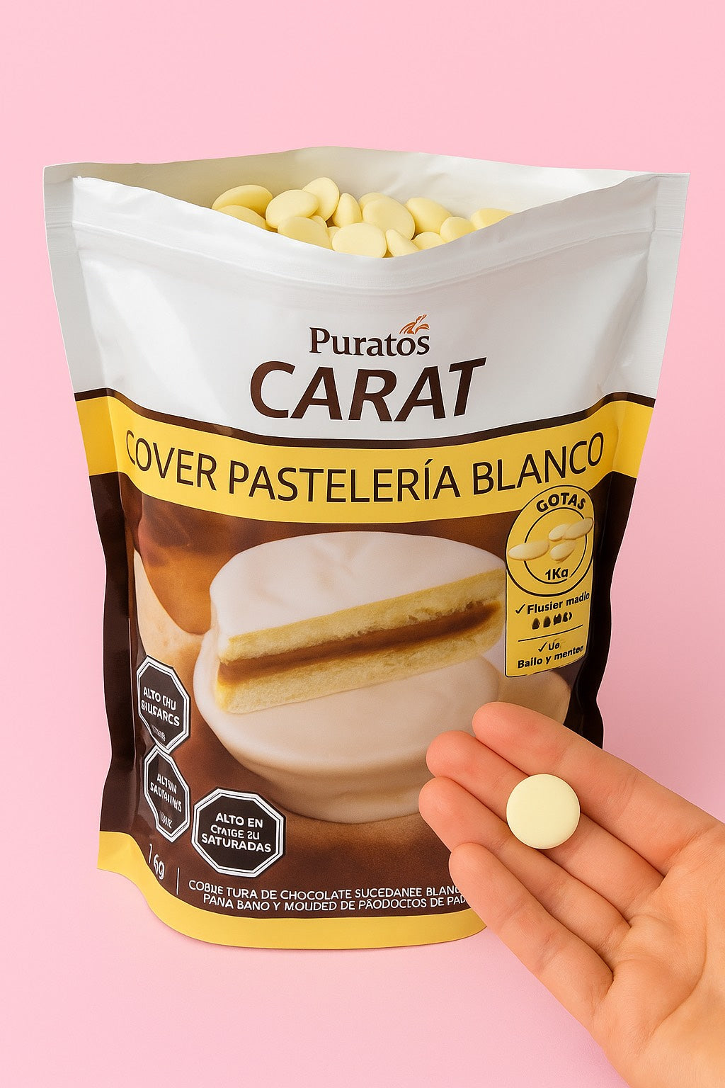 Cobertura en Gotas - Puratos Carat Blanco