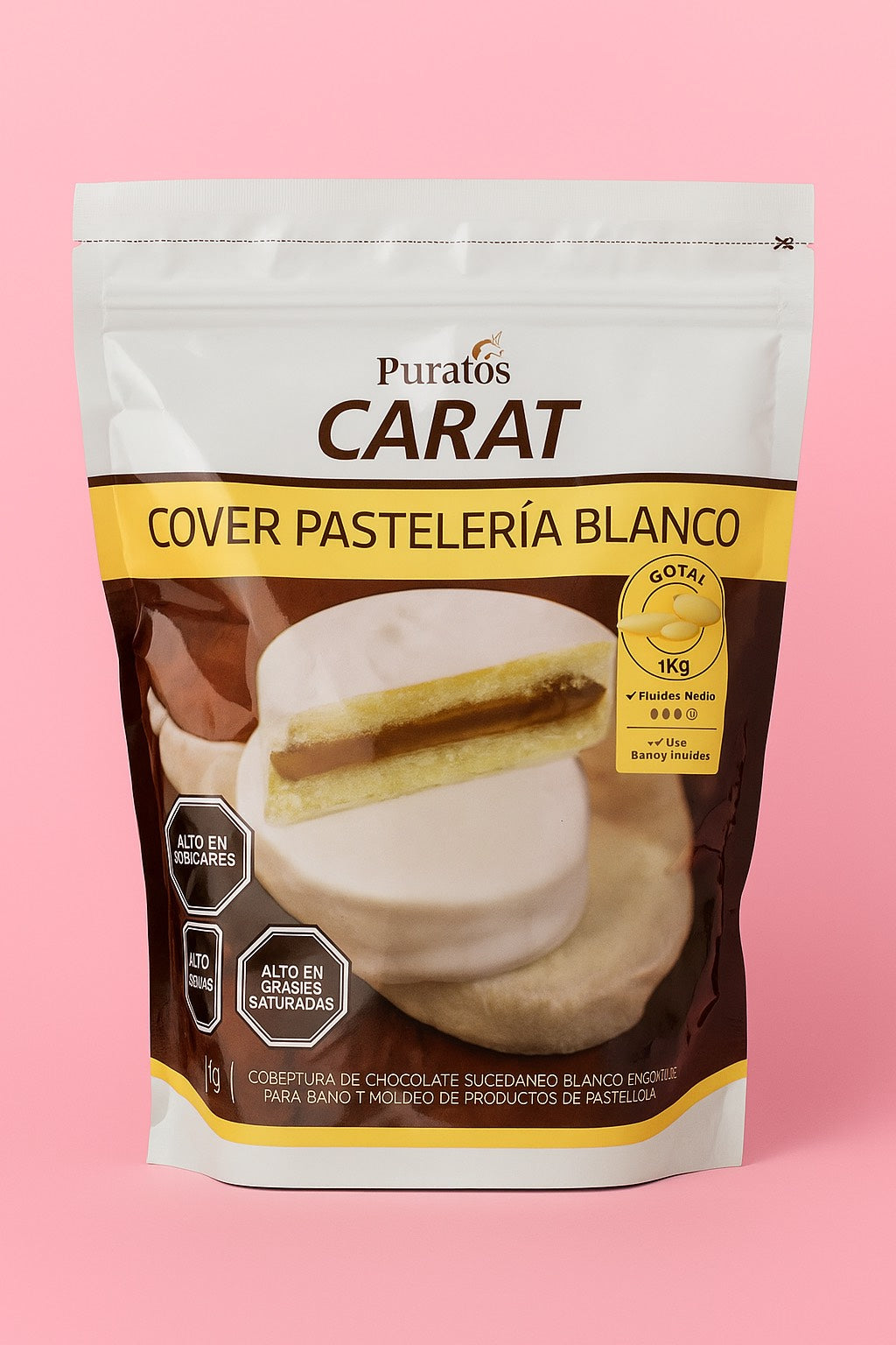 Cobertura en Gotas - Puratos Carat Blanco