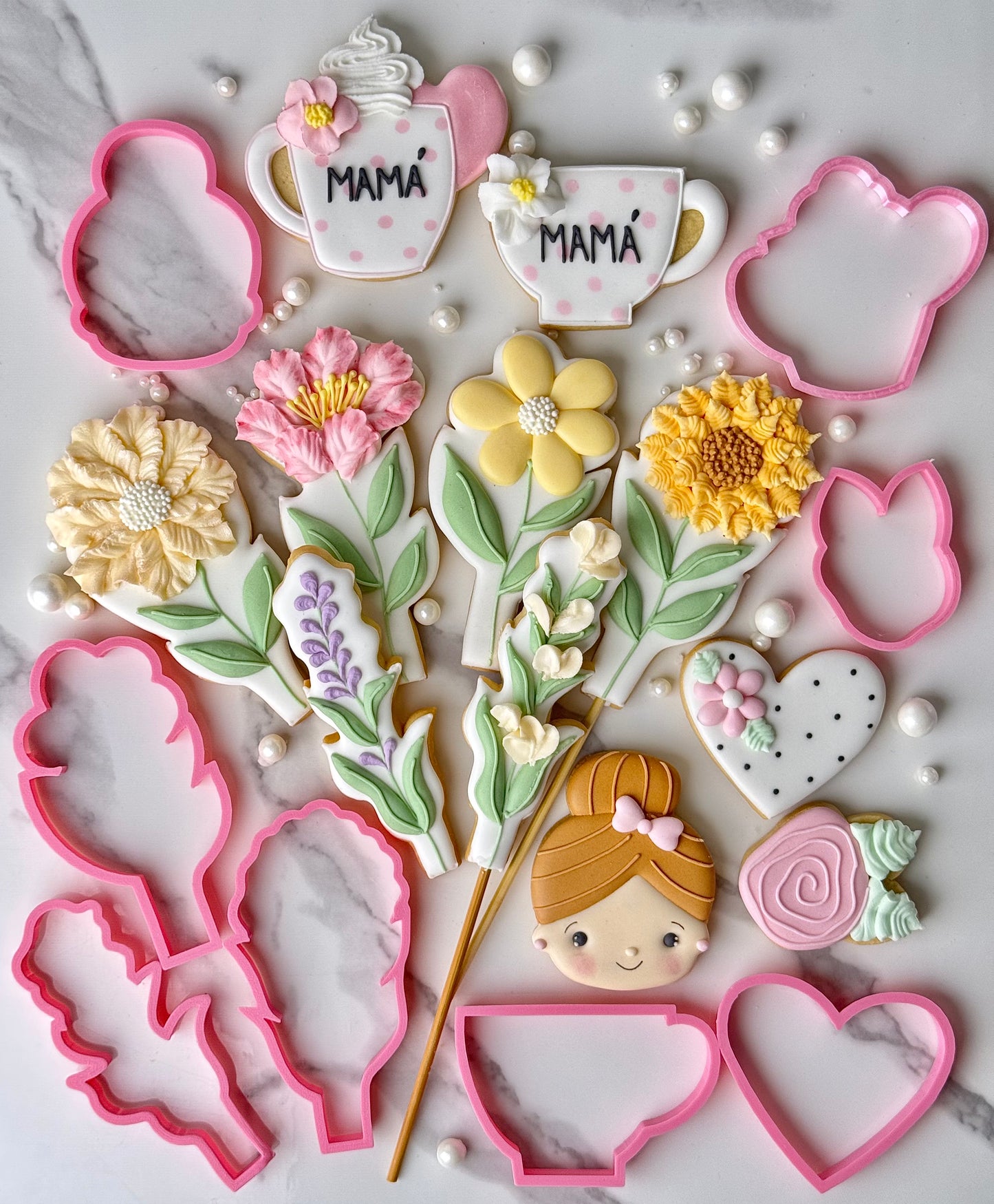 Set de Cortadores de Galletas Edición Día de la Madre