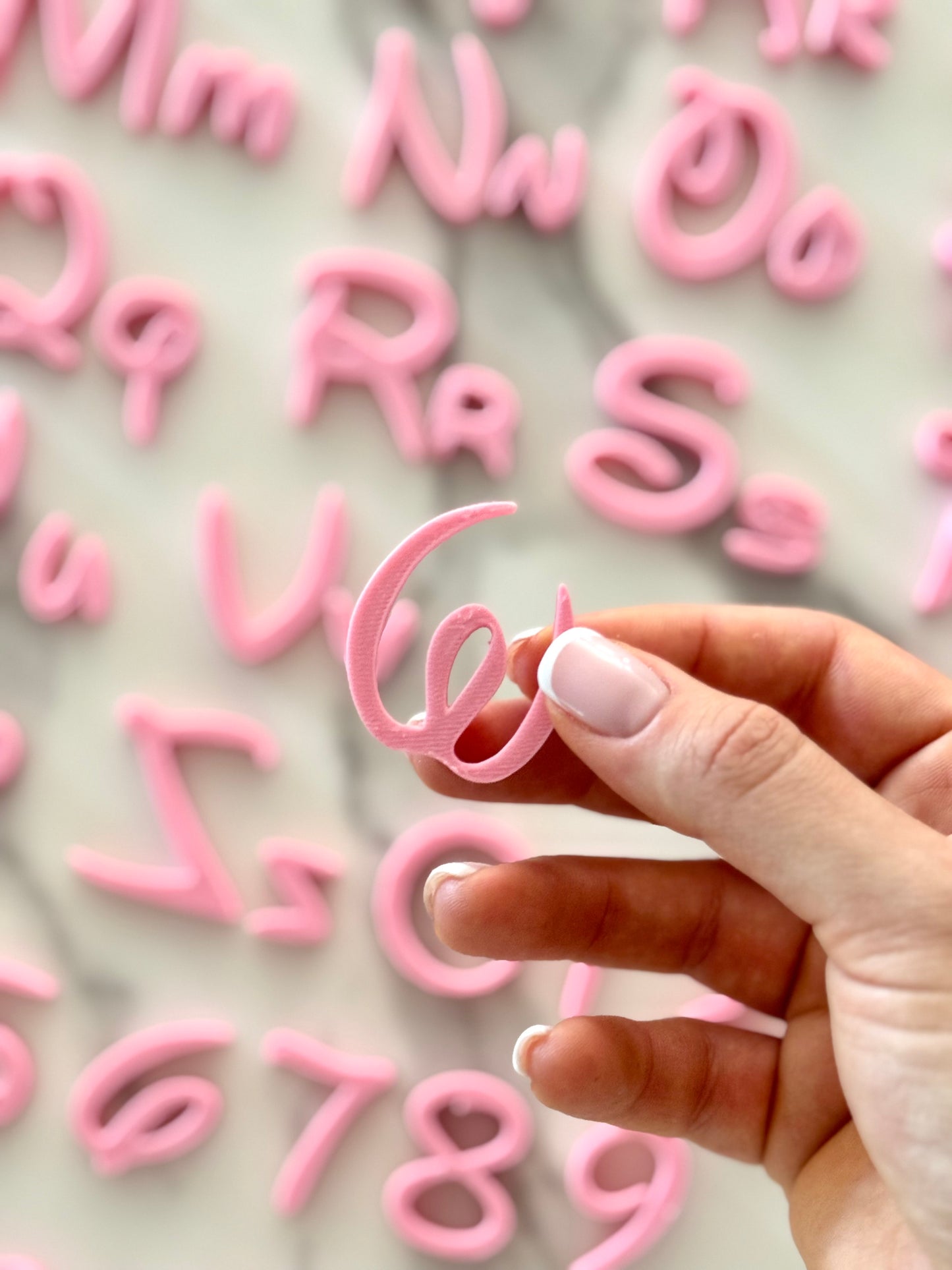Set de Letras y Números – Tipografía Disney
