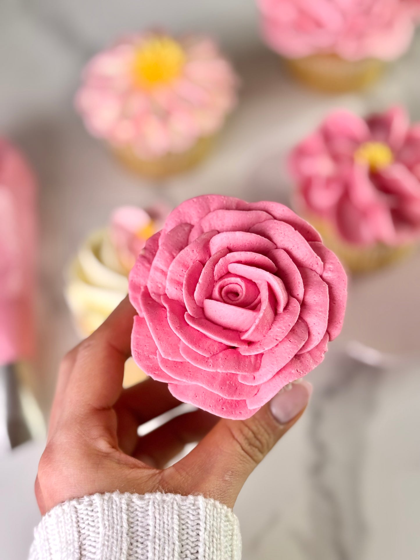 Curso Cupcakes Florales