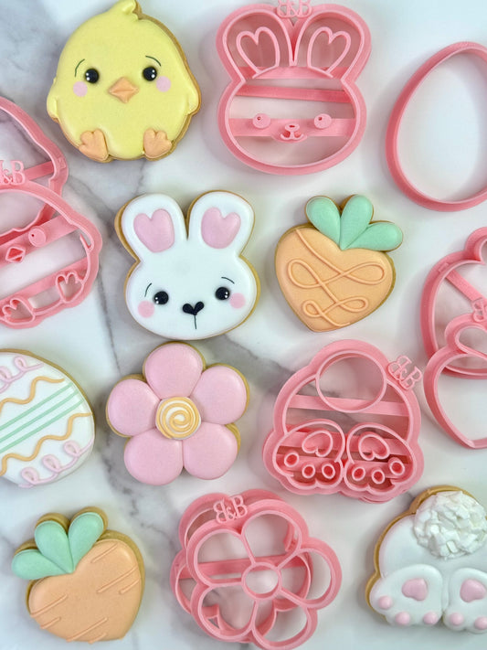 Set de Mini Cortadores de Galletas Edición Pascua 2026