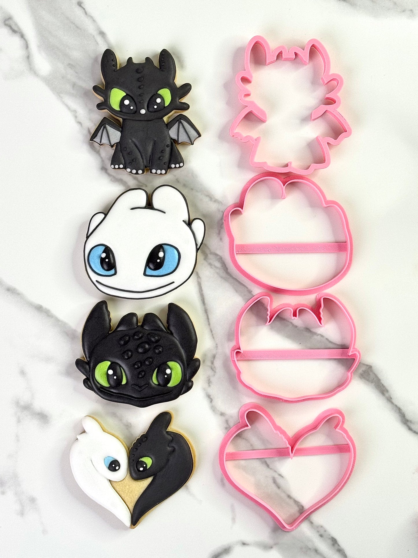 Set de Cortadores de Galletas Edición Cómo Entrenar a tu Dragón