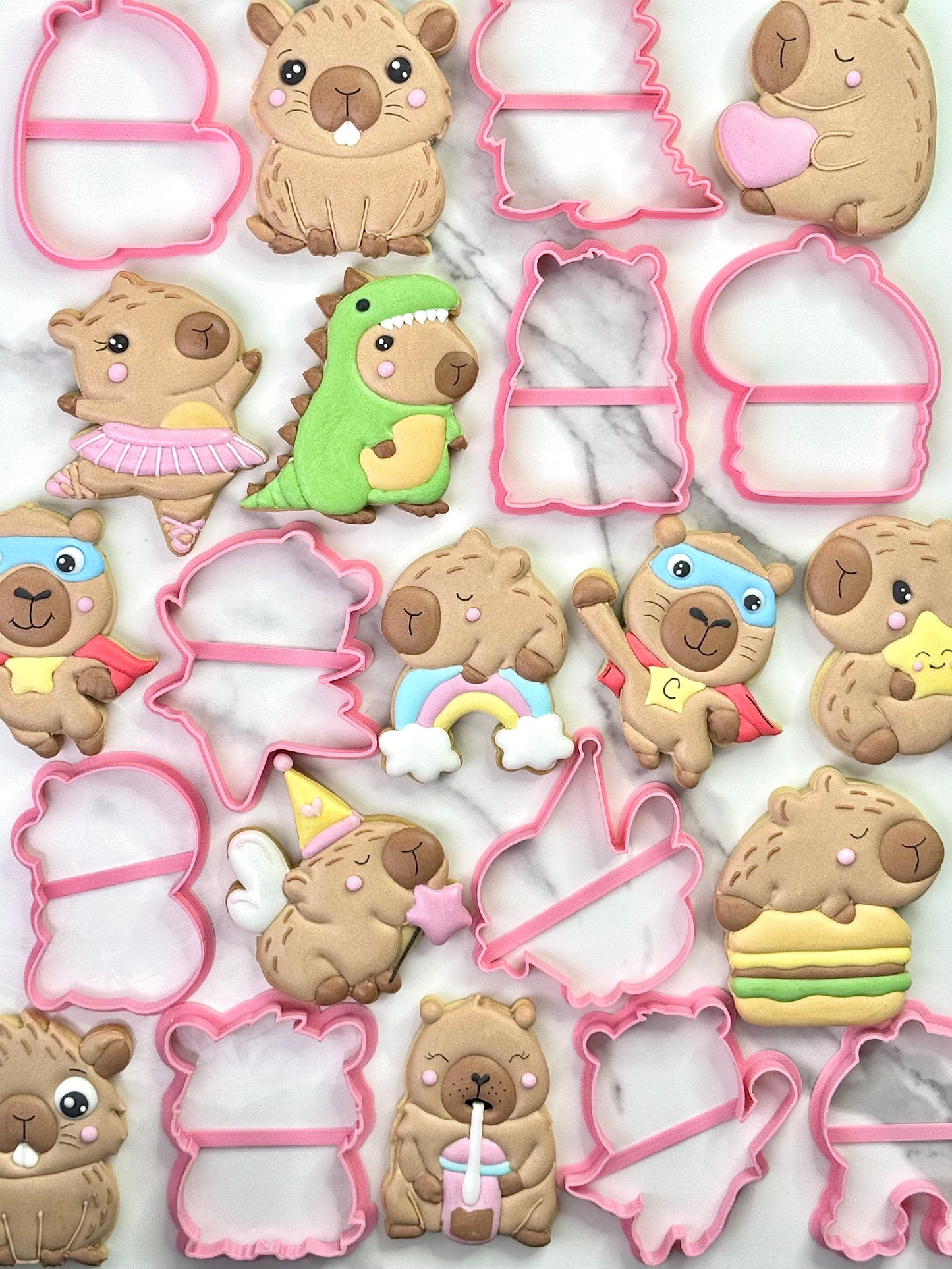 Set de Cortadores de Galletas Edición Capibara