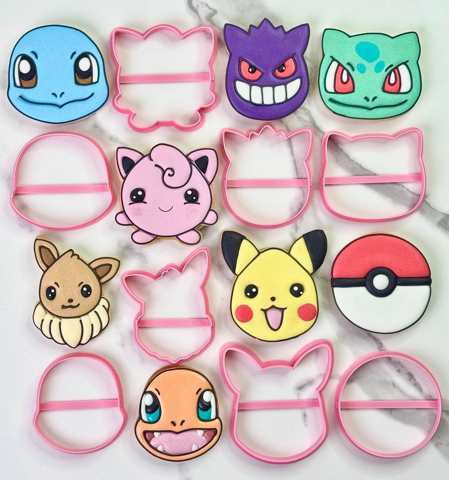 Set de Cortadores de Galletas Edición Pokemon