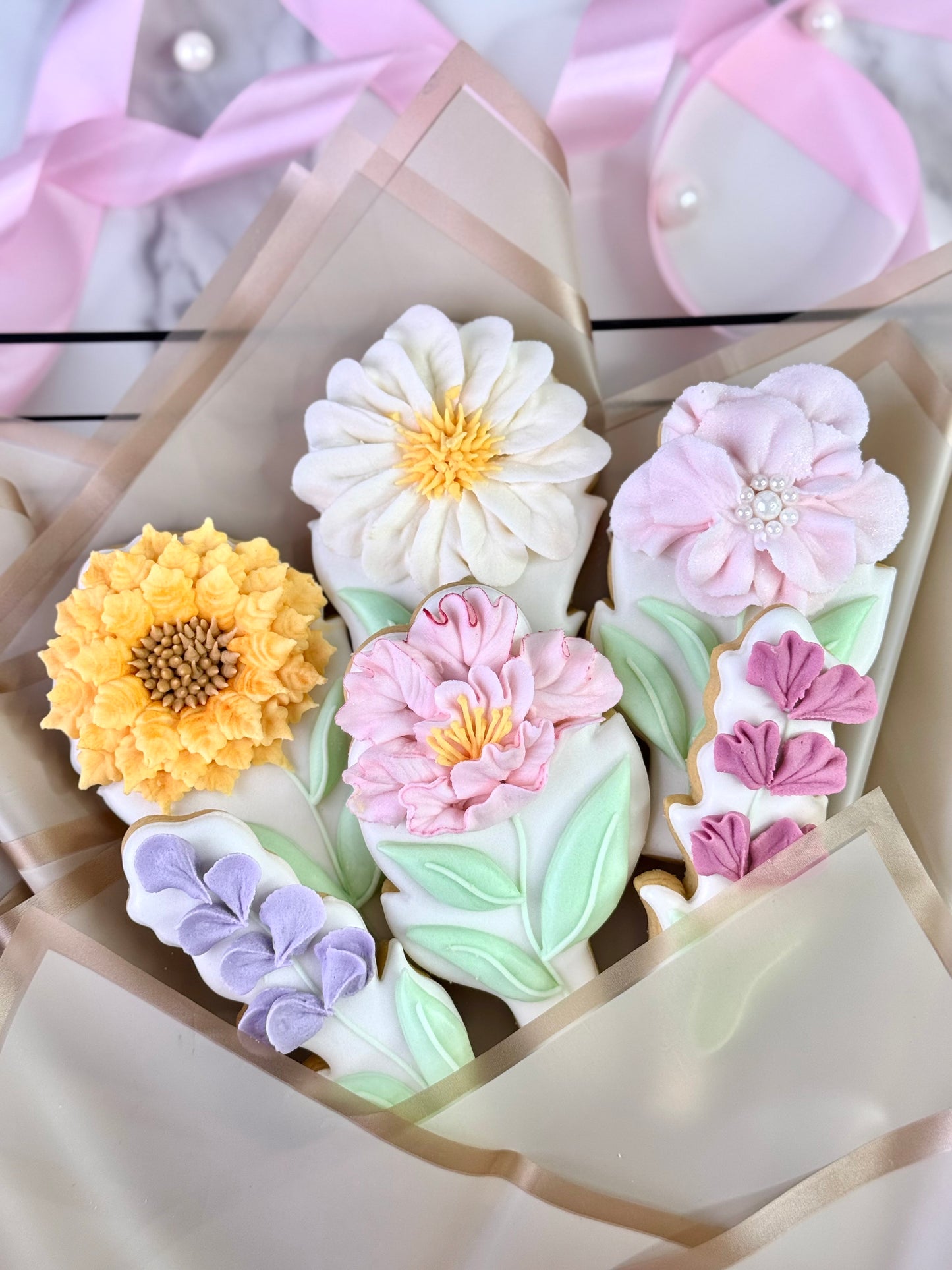 Curso Avanzado de Galletas Decoradas Edición Arreglo Floral
