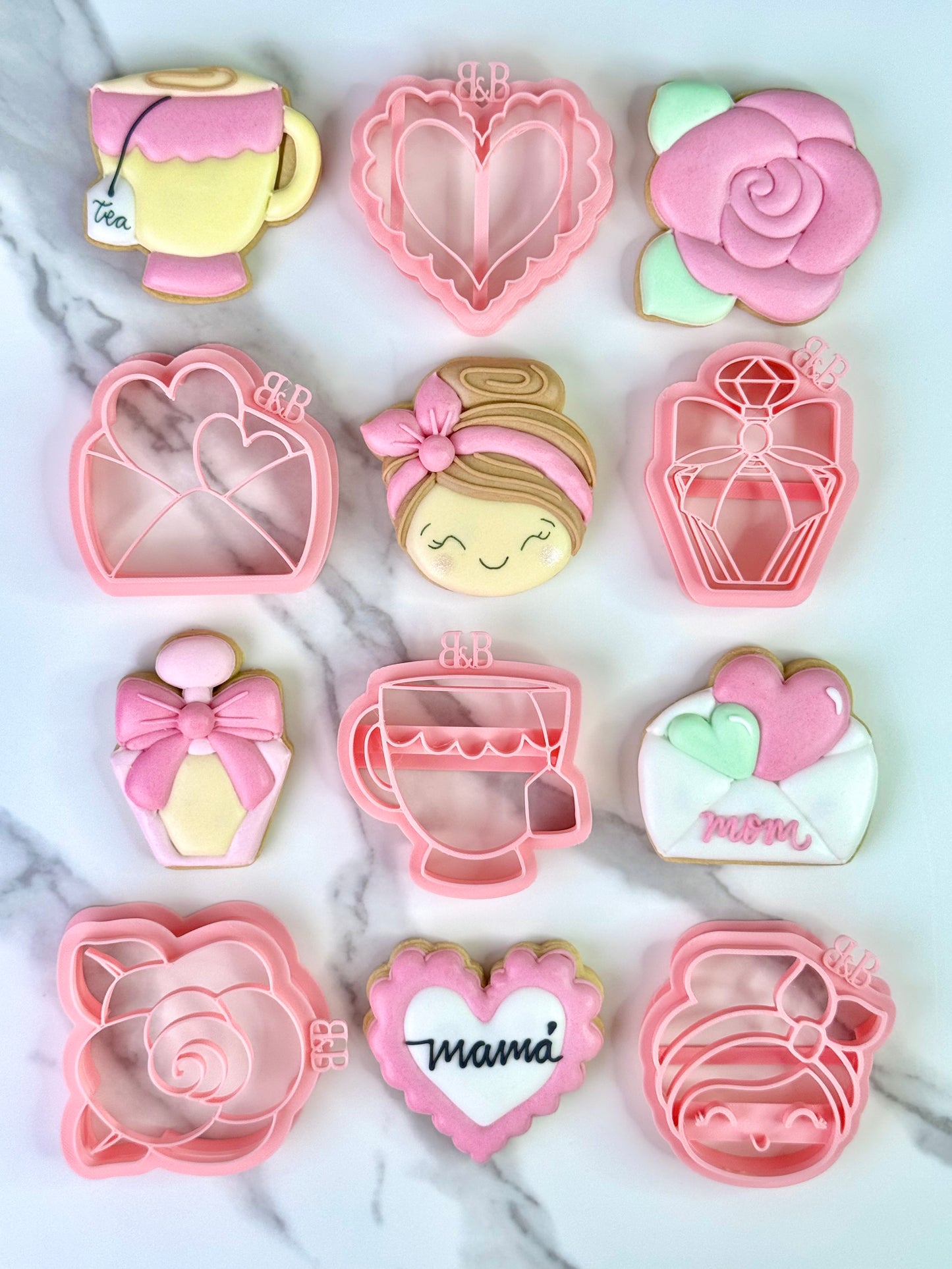 Set de Mini Cortadores de Galletas Edición Día de la Madre 2026
