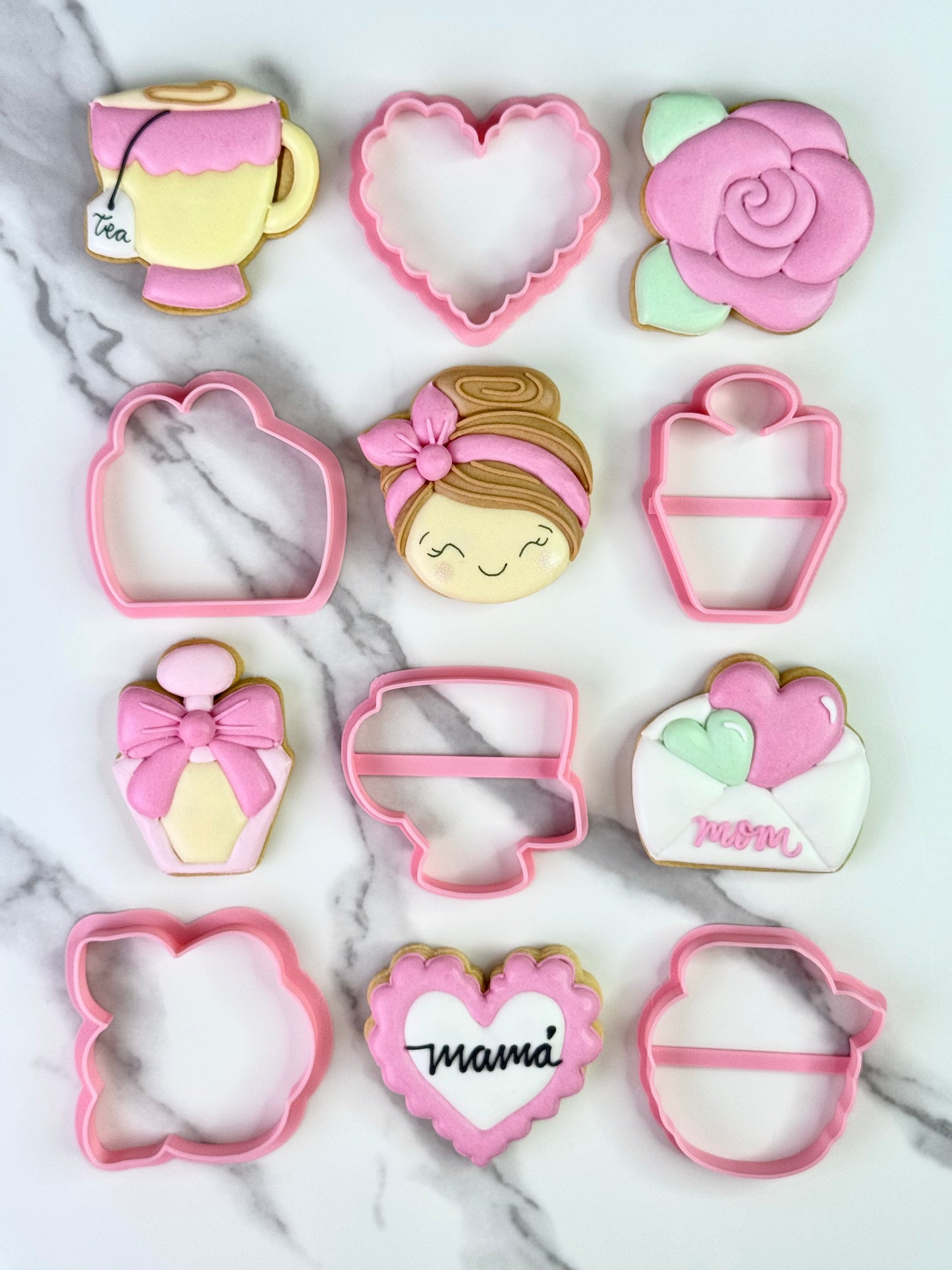 Set de Mini Cortadores de Galletas Edición Día de la Madre 2026