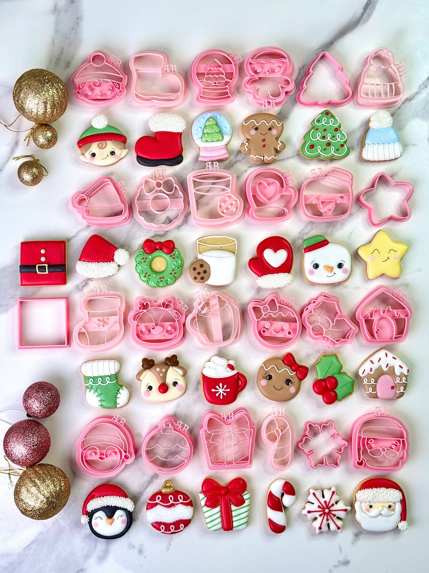 Set de Cortadores Calendario de Adviento Edición Navidad