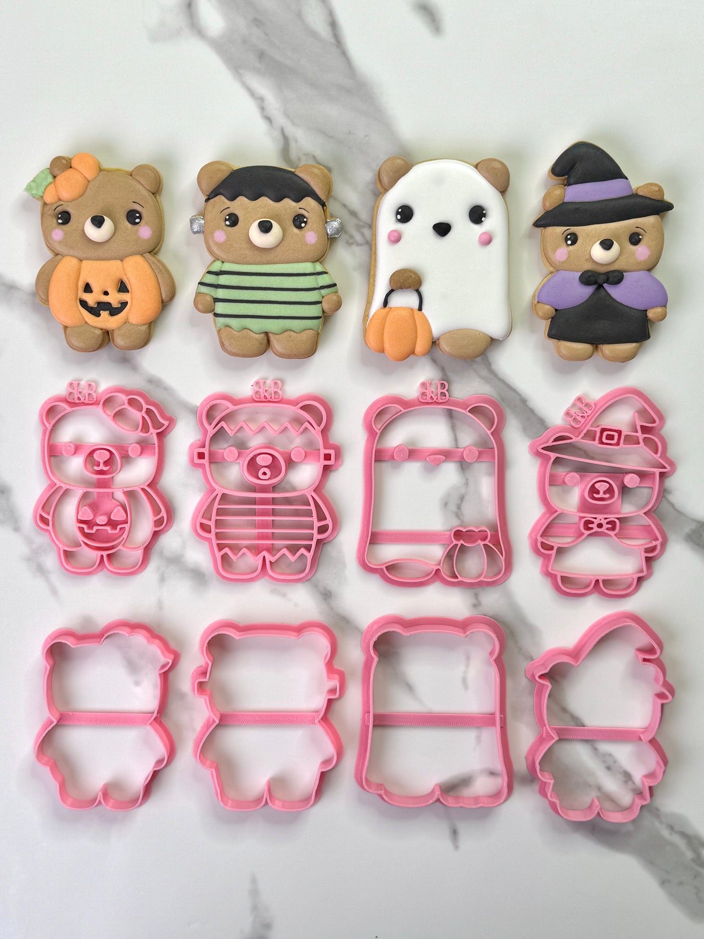 Set de Cortadores de Galletas Edición Halloween