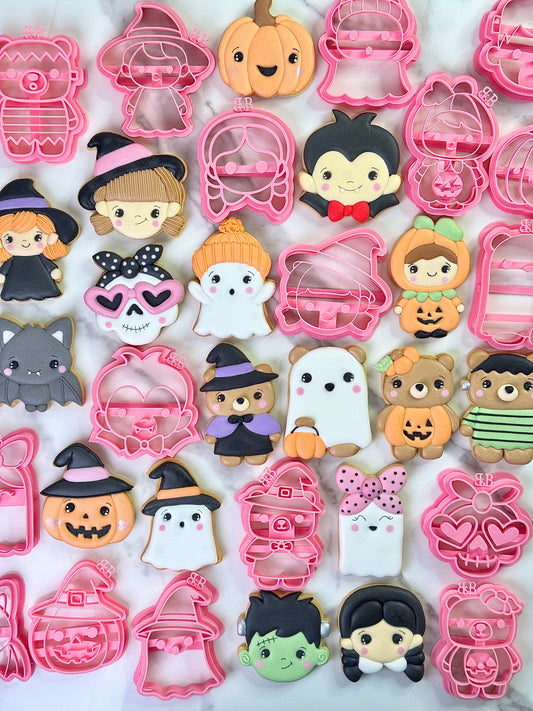 Set de Cortadores de Galletas Edición Halloween