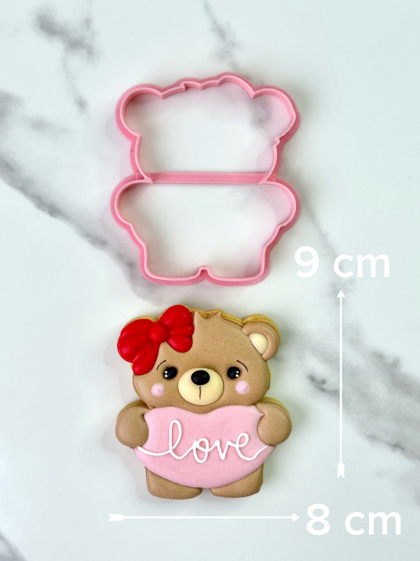Set de Cortadores de Galletas San Valentín
