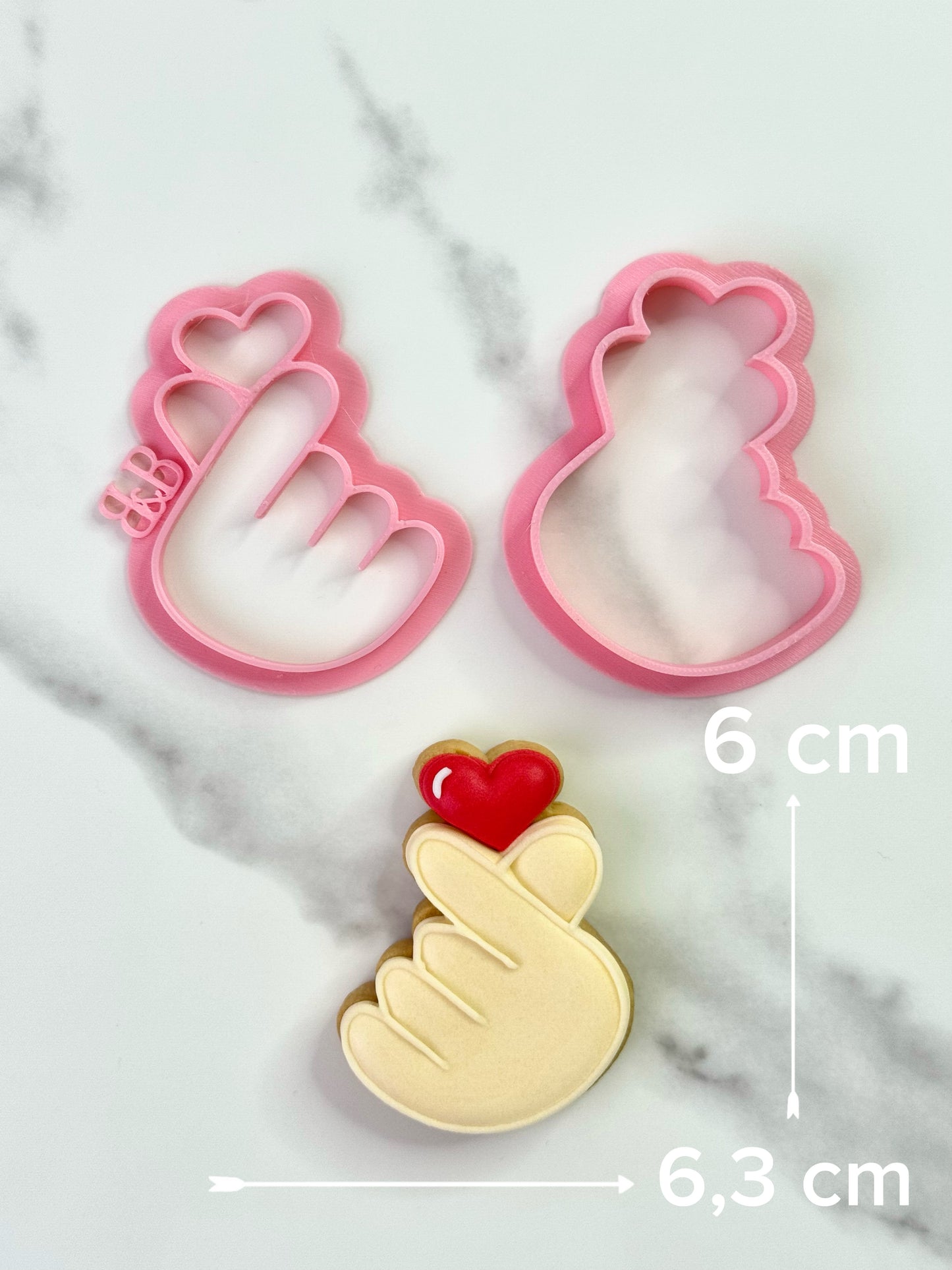 Set de Cortadores de Galletas Edición San Valentín Mini