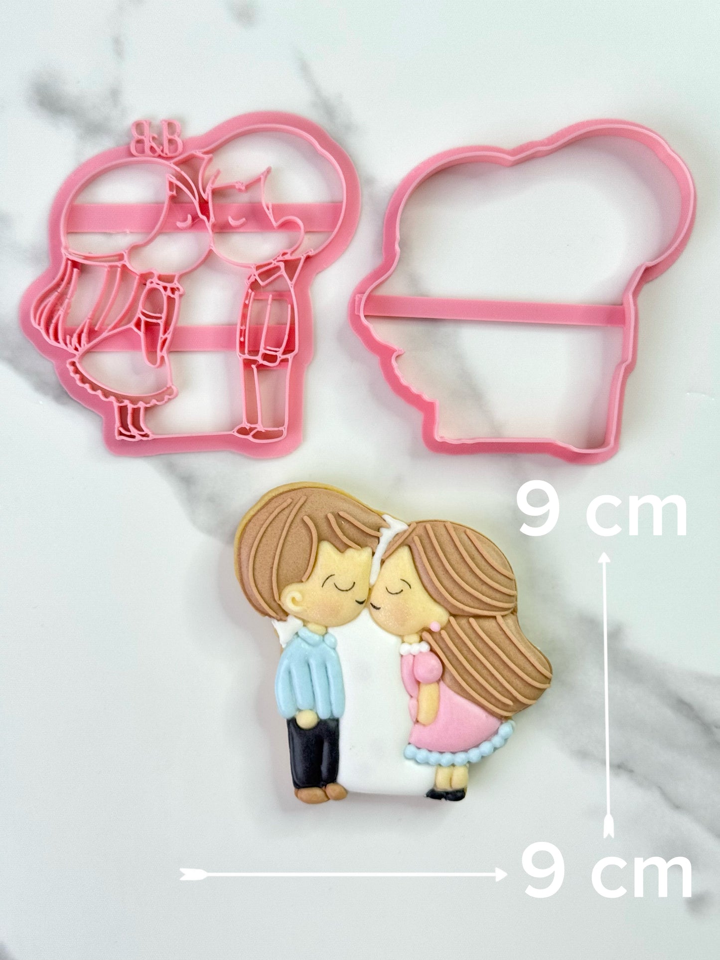 Set de Cortadores de Galletas San Valentín