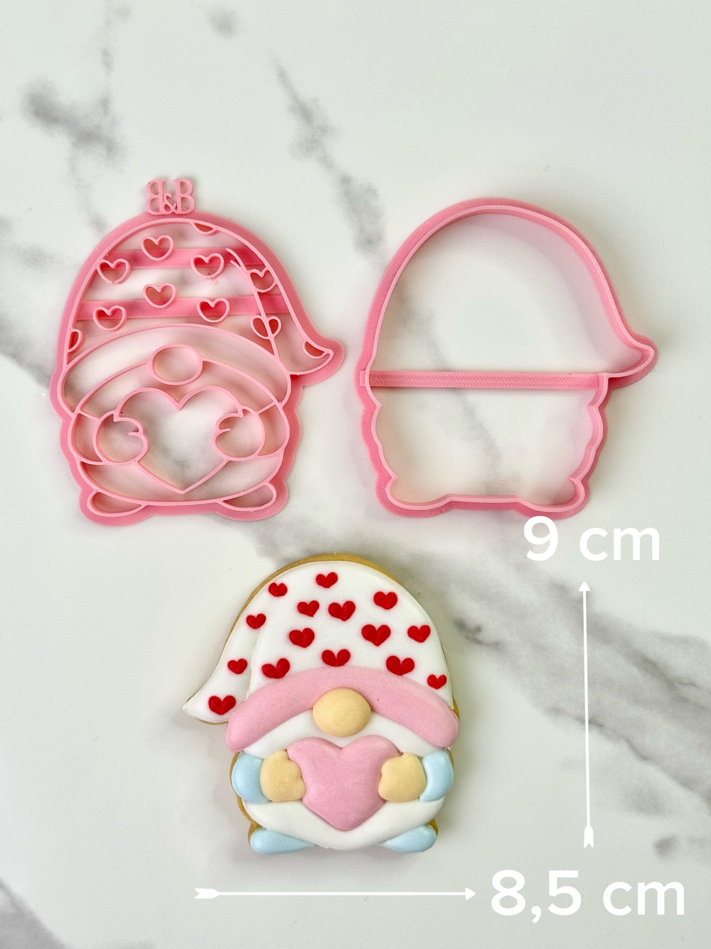 Set de Cortadores de Galletas San Valentín