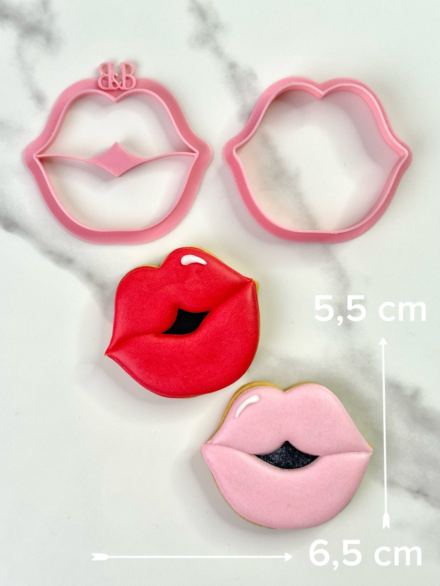 Set de Cortadores de Galletas Edición San Valentín Mini