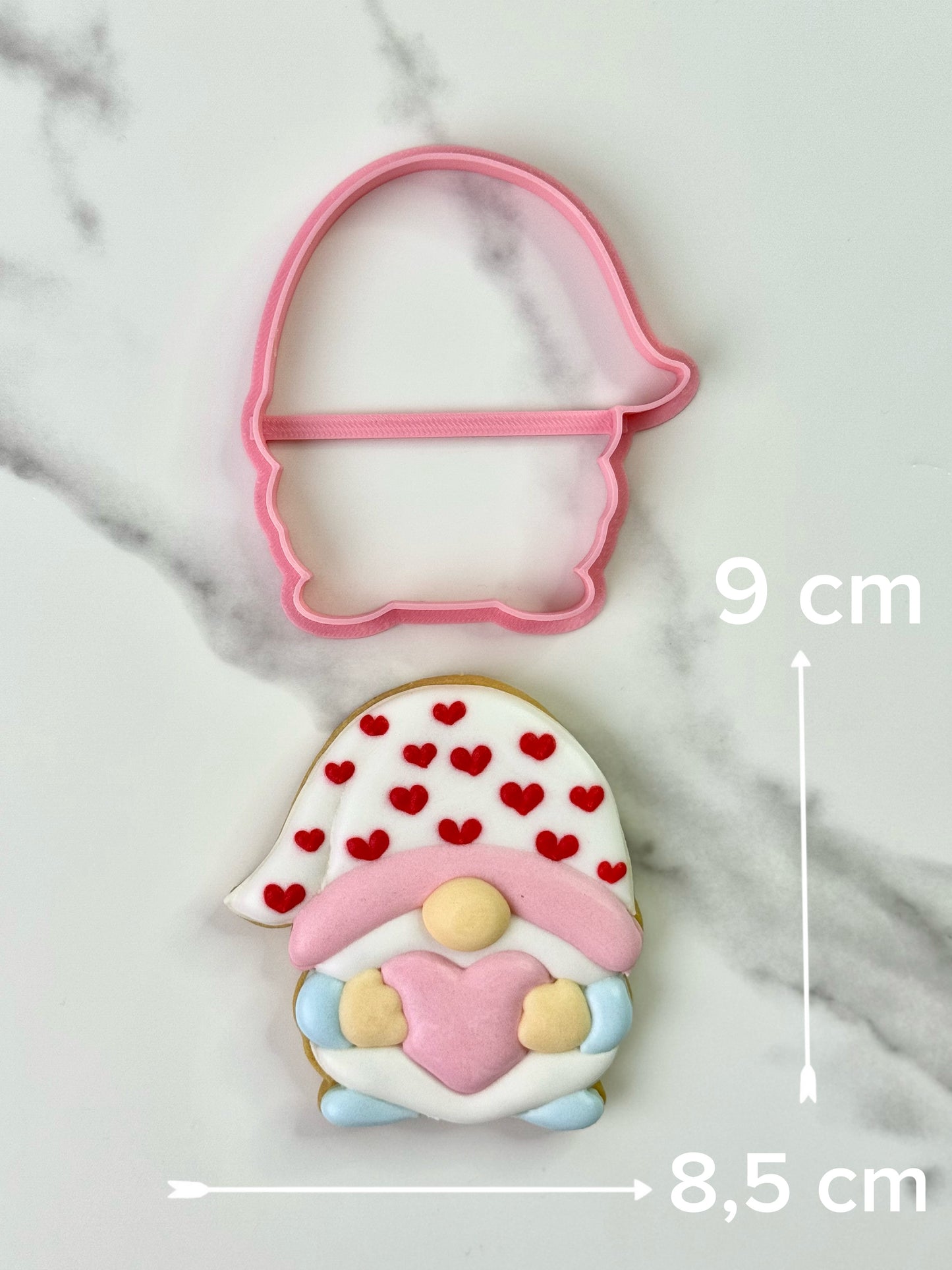 Set de Cortadores de Galletas San Valentín