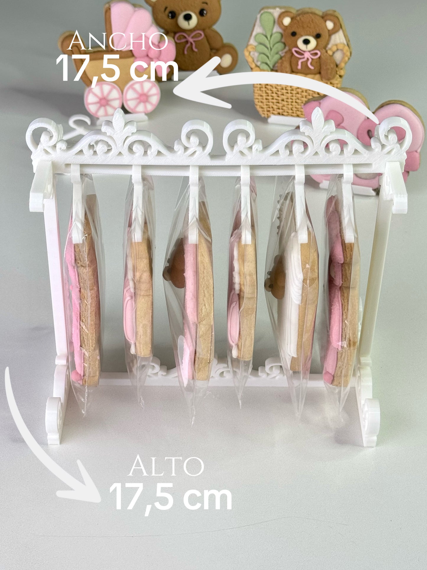 Exhibidor para Galletas Decoradas