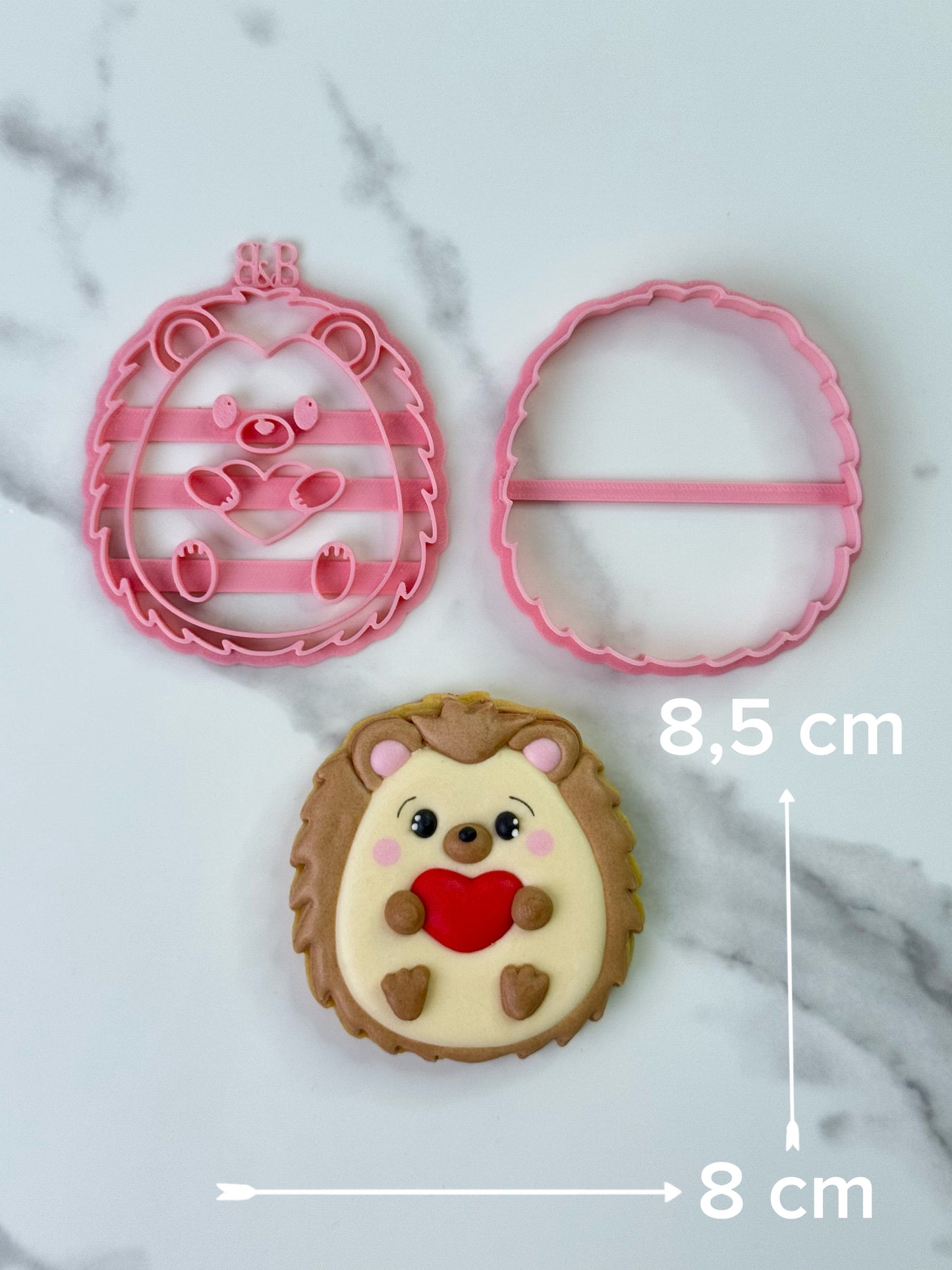Set de Cortadores de Galletas San Valentín
