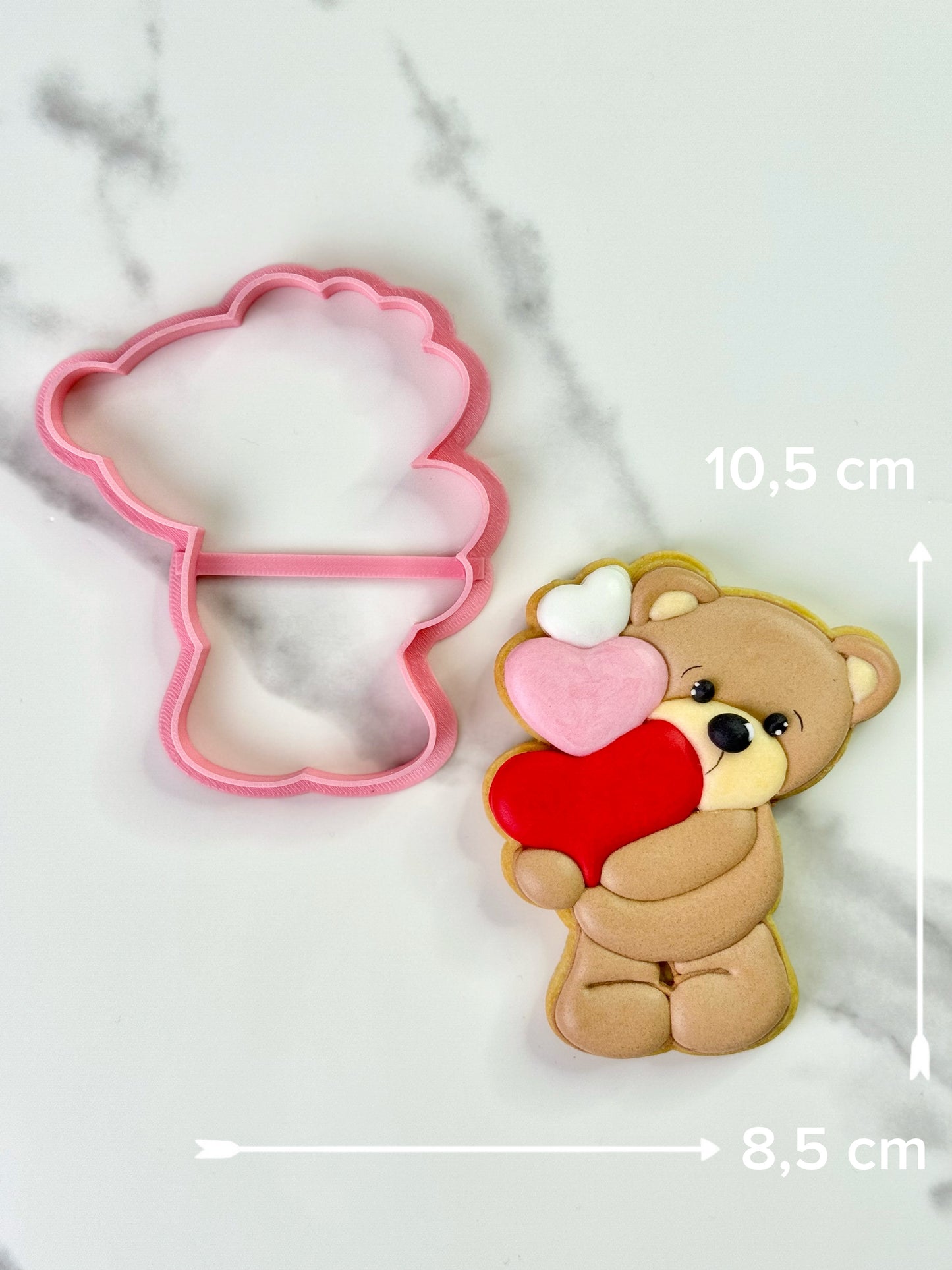 Set de Cortadores de Galletas San Valentín